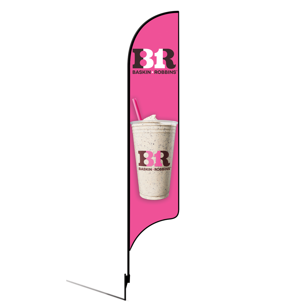 Kit for 15' Baskin Robbins Pink Milkshake AdverSail
