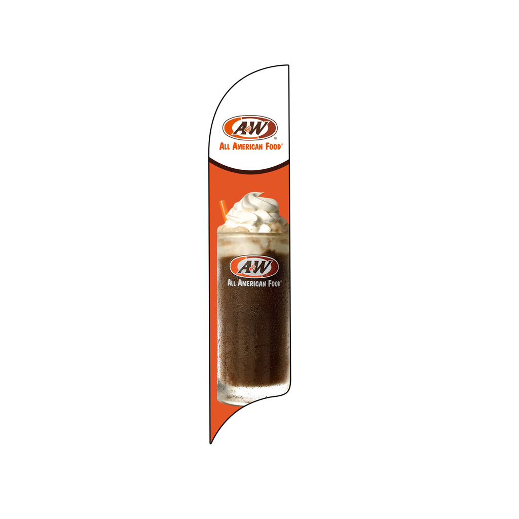 15' A&W Root Beer Float AdverSail Flag