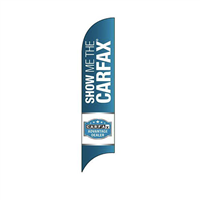 15' Carfax Show Me The Carfax Advantage Dealer No Fox AdverSail Flag